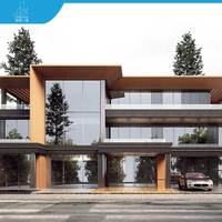 Construction rapide préfabriquée Structure légère en acier Maison préfabriquée villa de luxe en vente