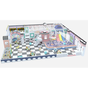 Trang trí sân chơi mềm trong nhà cho trẻ em thiết kế hiện đại với sàn an toàn, thoải mái - Product Image 1