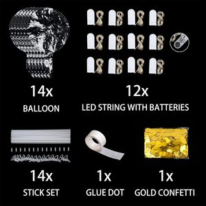 High Quality Single Latex LED Flashing Balloon with Transparent Globe for Valentine's Day & Easter Festival Party Decoration - Product Image 2
