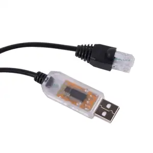 كابل البرمجة التسلسلي USB إلى RJ45 RS485 لـ Delta IFD6500 الاتصالات RS485 كابل محول يدعم Win10