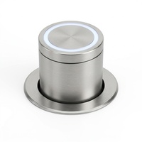 Borne de stationnement électro-hydraulique automatique à levée rapide en acier inoxydable anti-choc, idéale pour les écoles et les administrations