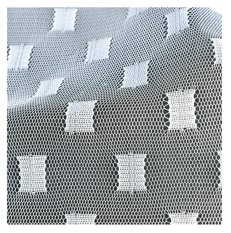 100% Nylon Net Fabric High Quality Mesh Fabric Material for Girls