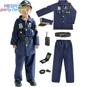 Disfraz de Policía HESPER y Traje de Cosplay para Niño, Maquillaje, Disfraz de Halloween, Accesorios, Ropa para Niños - Product Image 3