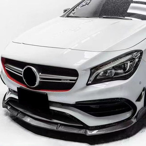 W117 <span class=keywords><strong>AMG</strong></span> Style Lèvre avant Accessoires d'extérieur de voiture Pare-chocs avant Spoiler Lip Kits de carrosserie pour CLA Class W117 2013-2019 - Product Image 6