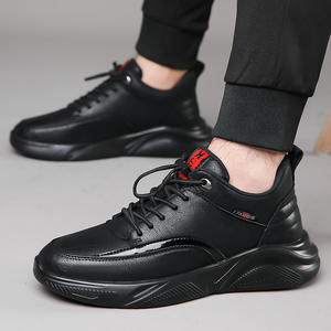 Zapatos Deportivos de Moda para Hombre, Estilo Primavera-Otoño, de Cuero, Cómodos, Multiusos, Modernos y Casuales - Product Image 4