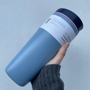 Nuovo Arrivo: Tazza <span class=keywords><strong>da</strong></span> <span class=keywords><strong>Caffè</strong></span> in Acciaio Inox a Doppia Parete <span class=keywords><strong>da</strong></span> 20oz, Tumbler Isolato Antigoccia <span class=keywords><strong>con</strong></span> Coperchio Scorrevole per Auto - Product Image 6