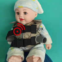 Équipement de rééducation médicale Gilet HFCWO Système de dégagement des voies respiratoires pour l'élimination assistée de la toux Expectoration Physiothérapie