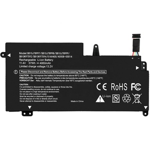 แบตเตอรี่แล็ปท็อป01AV435 SB10K97593สำหรับ Lenovo ThinkPad 13 <span class=keywords><strong>S2</strong></span> <span class=keywords><strong>S2</strong></span>ใหม่2016-2018 01AV437 01AV400 SB10J78997 01AV401 - Product Image 2