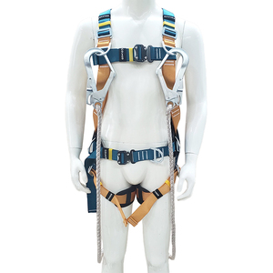 CE Sabuk Keselamatan Keselamatan Keselamatan Seluruh Tubuh, Sabuk Pengaman Keamanan Keamanan Penyelamatan, Perlindungan Jatuh Kekuatan Tinggi - Product Image 2