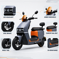 STARGO Smart High Performance Electric Motorcycle 1200W Motor 55km/h High Speed 80km Range Cyber Mecha Design Urban Commute