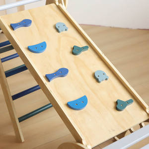 Prix usine Montessori toboggan combinaison toywood intérieur enfant en bas âge jouets d'escalade - Product Image 4