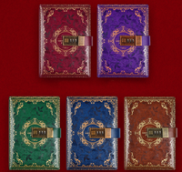 Carnet de mots de passe vintage personnalisé B6 avec serrure, carnet créatif, carnet d'étudiant, papeterie, carnet
