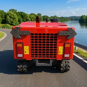 Tondeuse à gazon industrielle sur chenilles 37KW télécommandée, débroussailleuse diesel pour la gestion des terrains en pente raide - Product Image 2