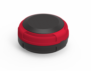 Mic điện thoại di động màu xanh răng <span class=keywords><strong>mini</strong></span> Vòng LED Loa micro loa siêu trầm ngoài trời LED không thấm nước loa không dây - Product Image 3