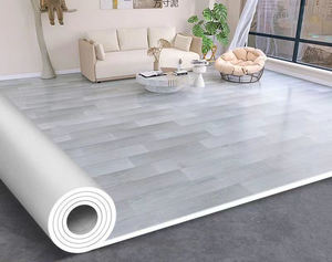 Rollos de suelo de linóleo de PVC con aspecto de madera, respaldo de fieltro grueso, textura suave <span class=keywords><strong>para</strong></span> el hogar, oficina, Hotel, centro comercial, autobús - Product Image 1