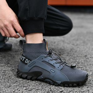 Zapatos de Senderismo para Hombre, Parte Superior de Malla, Suela de Goma, Transpirables, Botas de Trekking para Otoño, Punta Cerrada, Entresuela de EVA - Product Image 2
