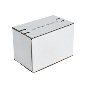 Caja de Cartón Corrugado Blanca para Envíos, Rectangular, de Bajo Precio, para Pequeñas Empresas - Product Image 1