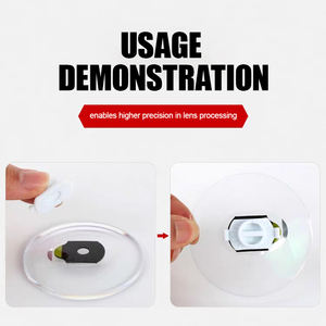 Instrumento Óptico Profesional, Biseladora Automática de Lentes con Ventosa, Proceso de Biselado de Bloques de Lentes para Gafas Ópticas - Product Image 5