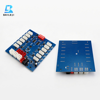 Placa de Control de Bloqueo RS485 de Silicona Antiinterferencias, Placa de Relés Aislada con Optoacoplador, 12, 16, 32 Canales, CC 12V 24V, Sistema de Cerradura Inteligente