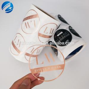 Etichette Adesive Personalizzate Trasparenti con Stampa a Caldo Logo su Rotolo - Product Image 5