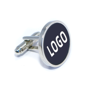 Tùy Chỉnh Thương Hiệu Logo Vàng-Mạ Thép Không Gỉ Brass Người Đàn Ông Sang Trọng Của Khuy Măng Sét Phong Cách Hiện Đại Kinh Doanh Quà Tặng UV <span class=keywords><strong>In</strong></span> Ấn Tùy Chỉnh - Product Image 3