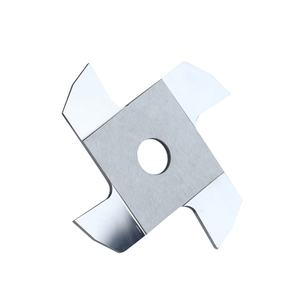 Couteau en carbure pour machine OEM, couteau en forme <span class=keywords><strong>de</strong></span> croix <span class=keywords><strong>Ninja</strong></span> pour l'industrie - Product Image 1