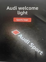 Projecteur de logo LED pour portière, éclairage de bienvenue à effet fantôme, lampe de précaution pour Audi A3 A4 A5 A6 A7 A8 Q5 Q7 8YG947415