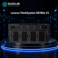 Serveur GPU d'IA d'entreprise |   pour ThinkSystem SR780a V3 |   Double processeur Intel Xeon de 5e génération |   8x GPU |   DDR5 |   Garantie de 3 ans |   Stock 5U