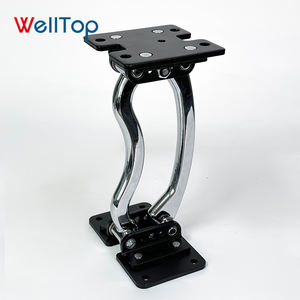 WELLTOP Nouveautés Accessoires de <span class=keywords><strong>meubles</strong></span> Quincaillerie Canapé détachable Appui-tête réglable Charnière de canapé-lit - Product Image 2