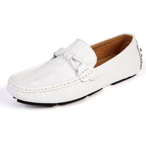 Nuove scarpe da uomo personalizzabili in pelle primavera mocassini di buona qualità con motivo a coccodrillo scarpe alla moda da uomo di grandi dimensioni - Product Image 6