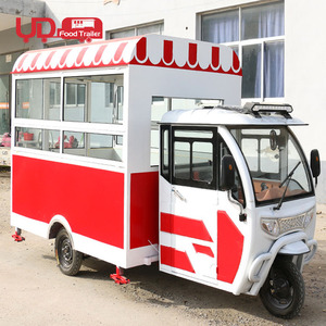 Piaggio รถเข็นอาหารแบบปรับแต่งได้,รถ Piaggio Ape รถตุ๊กตุ๊กรถสามล้อไอติมมือถือรถเข็นไอศกรีมตู้กาแฟรถบรรทุกอาหาร - Product Image 2