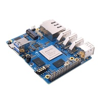 RK3588 8-core 64-bit, dengan NPU Gigabit Ethernet oranye Pi 5 Plus