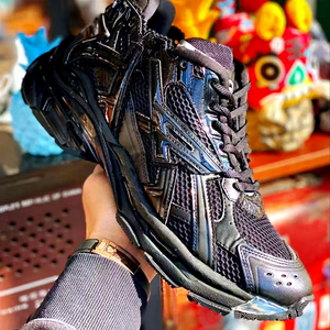 Zapatillas de Running de Lujo con Cordones, Transpirables, de Suela Blanda y Acolchada, de Malla Ligera, Estilo Balenciaga - Product Image 3