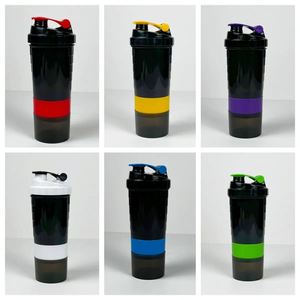 Factory Wholesale Food Grade 500Ml Outdoor Gym Sports Premium <b>Shaker</b> Water <b>Bottle</b> Protein Shake Cup - Product Image 3
