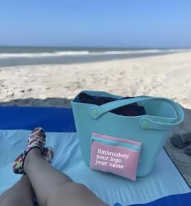 Custom Logo Summer <b>Beach</b> <b>Bag</b> 2025 Waterproof Ladies Handbags Large Eva Rubber <b>Bag</b> EVA Silicone <b>Beach</b> Tote <b>Bags</b> - Product Image 6