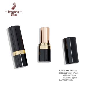 Sáng bóng/bóng đen hình tròn nhựa ABS + PETG Son môi trường hợp 3.8g - Product Image 4