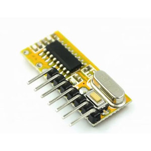 RXC6 433M RF Module 5V 4 Channel <b>Receiver</b> GPIO Interface Industrial <b>Wireless</b> Remote Control Module - Product Image 1