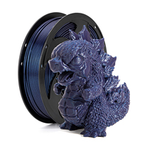 Filament PLA PETG 250g 1,75mm [0,25kg] à changement de couleur effet caméléon brillant et scintillant selon l'angle de la lumière, pour impression 3D PLA PETG