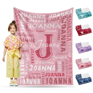 Manta de Bebé de Felpa Súper Suave Personalizada con Nombre, Boutique - Product Image 6