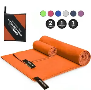 Super wasser absorbieren des schnell trocknendes Mikrofaser-Sportgymnastik-Yaga-Handtuch mit Schlaufe