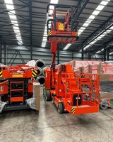 Nouvelle plateforme élévatrice articulée électrique BA22ERT 22,21 m, 230 kg, automotrice, nacelle élévatrice 4x4 tout-terrain