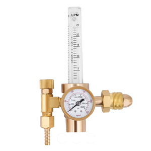 Régulateur de pression tout cuivre G3/4 pour Argon, Débitmètre d'Ar, Régulateur de pression pour dioxyde de carbone, Débitmètre de CO2, Exportation vers l'Asie centrale - Product Image 1