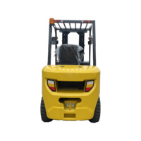 3 Ton Diesel luar ruangan menggunakan sertifikat CE gratis pengiriman Forklift baru beroda harga tinggi 3 tahap 4.5m tiang Forklift
