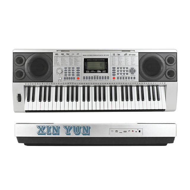 Xinyun 332 Teclado Teclado Musical Profissional 61 Keys Synthesizer Midi Keyboard Electronic Organ Digital Piano for Kids