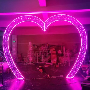 Éclairage d'arche LED 3D de qualité commerciale pour extérieur, tunnel lumineux, motif de Noël, paysage hivernal - Product Image 4