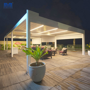 Pérgola de Aluminio Moderna de Alta Calidad con Toldos de Tubos de 2 x 5 Metros, Pérgola de Aluminio para Exteriores - Product Image 5