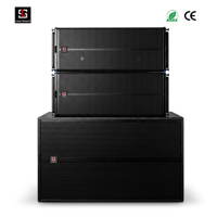 Système de sonorisation professionnel LA-6, enceinte de scène à double ligne de 12 pouces, 800 W RMS, pour églises et événements, certifié CE RoHS