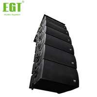 HAUTE SENSIBILITÉ DE PUISSANCE CLASSE D 2 CANAUX VL210 DSP 2x10 "Inch Line Array Haut-parleur actif HAUTE QUALITÉ PREMIER ORDRE