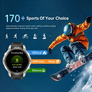 Nuovo Smartwatch GPS DM59 2026 con Mappe Offline, Schermo AMOLED da <span class=keywords><strong>1</strong></span>,43 Pollici, Impermeabile 5ATM, 170+ Modalità Sportive, Tracker Outdoor Robusto - Product Image 6