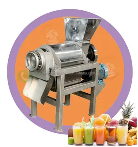 Extracteur de jus d'orange/mangue/citron, machine industrielle de jus de carotte